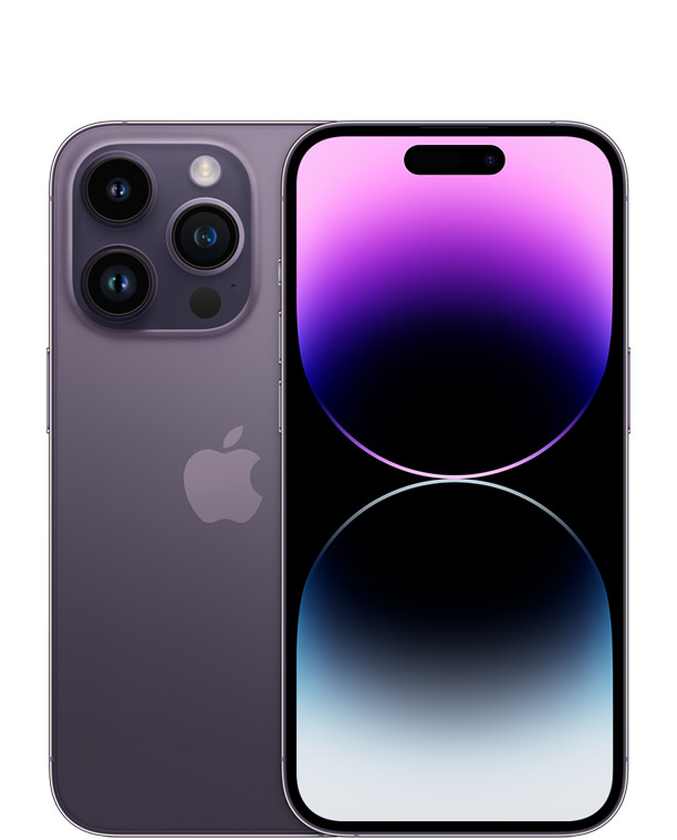 iPhone 14 Pro in Deep Purple