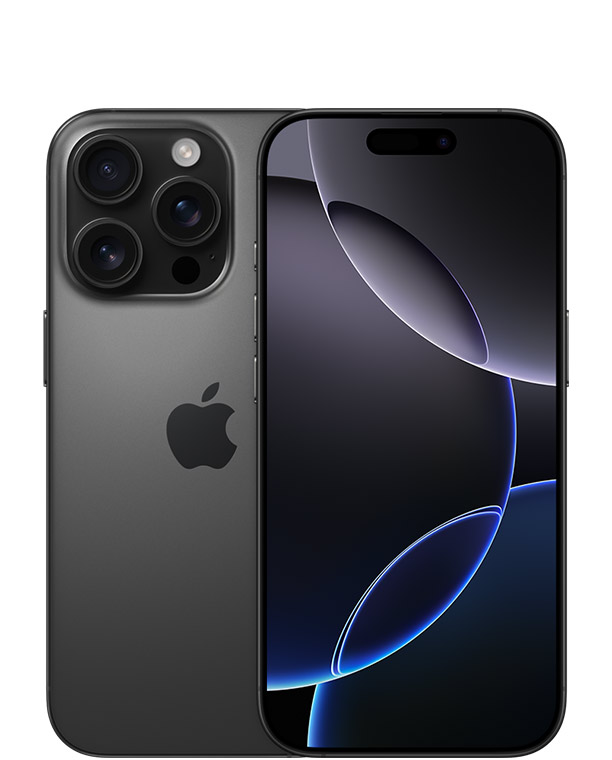 iPhone 16 Pro in Black Titanium